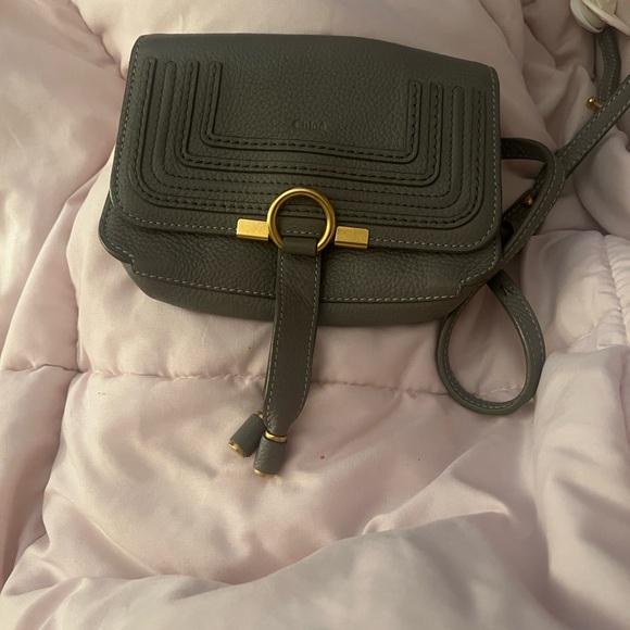 Chloe Handbags - Gray Leather Crossbody Bag
